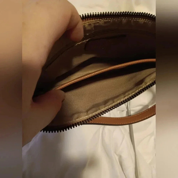 Nanette Lepore Tan Shoulder Bag Like New - Picture 5 of 6